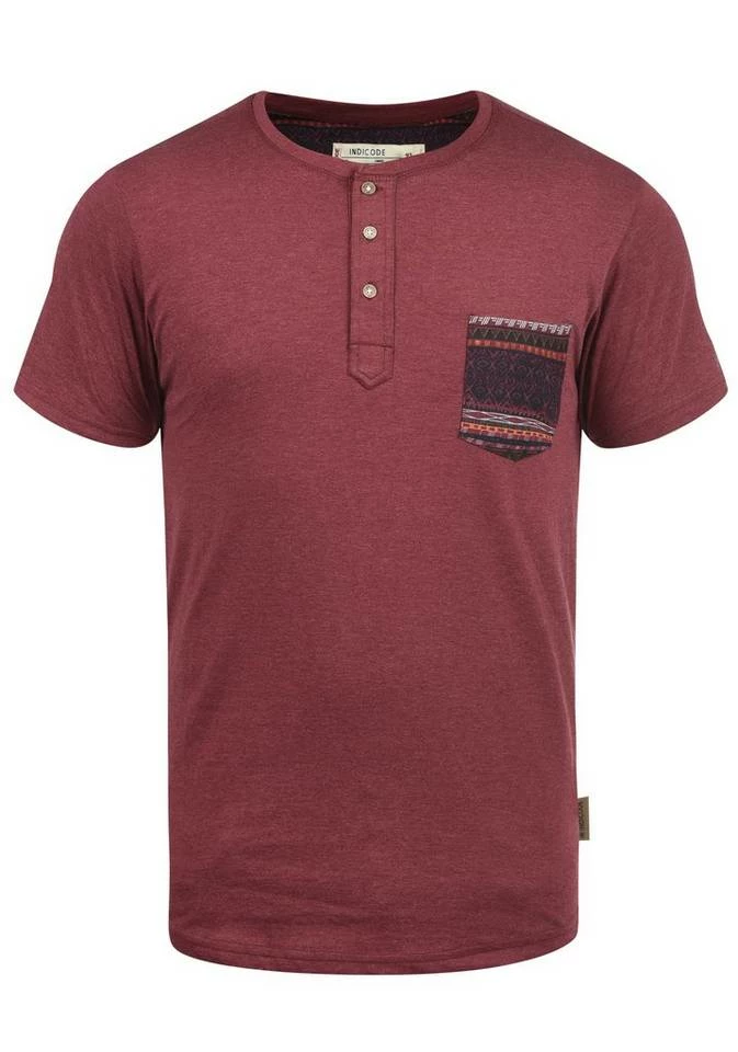 Billig 😉 Indicode Rundhalsshirt »Art« Kurzarmshirt mit Brusttasche Camelian (139), Light Grey Mix (913), Sky Way (403), Wine (227) 🔥 23 Billig 😉 Indicode Rundhalsshirt »Art« Kurzarmshirt mit Brusttasche Camelian (139), Light Grey Mix (913), Sky Way (403), Wine (227) 🔥 – Bild 23