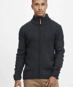 Neu 🤩 Indicode Cardigan »Bergen« Strickjacke aus Grobstrick Charcoal Mix (915), Black (999), Navy (400), Pewter 902 🥰