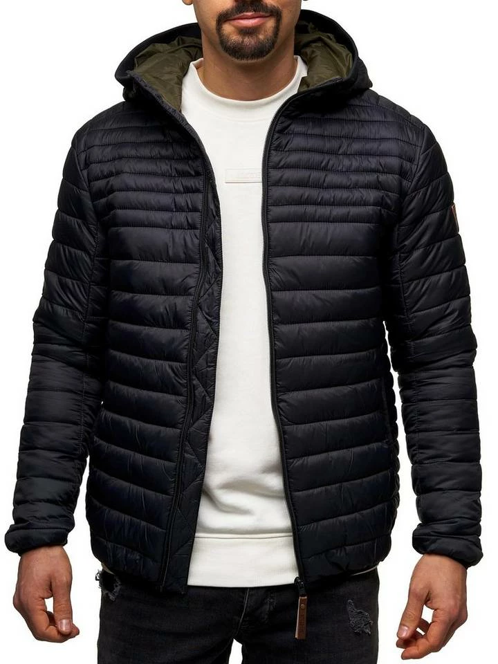 Blitzangebot 🥰 Indicode Steppjacke »Bowers« Black, Orangeade, Army, Dk Grey ✨ 3 Blitzangebot 🥰 Indicode Steppjacke »Bowers« Black, Orangeade, Army, Dk Grey ✨ – Bild 3