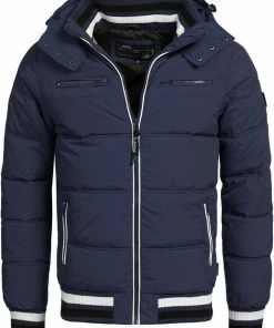 Coupon 😀 Indicode Steppjacke »Marlon« Sea Blue, Blau, Black mix, Optical white 🤩 -Indicode Verkaufsladen 6a07384a e30e 5c04 a9be 0c71f6b78726