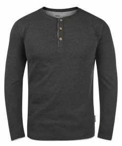 Brandneu 🤩 Indicode Rundhalsshirt »Gifford« Longsleeve mit Knopfleiste Off-White (002), Navy Mix (420), Grey Mix (914), Black (999) 👍 -Indicode Verkaufsladen 6a170443 61cc 585c bb39 90bda8679990