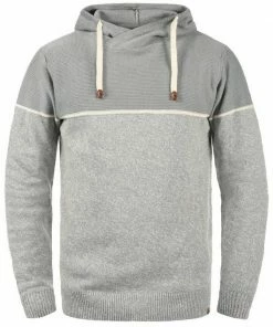 Auslauf 🎁 Indicode Kapuzenpullover »Lynde« Strickpulli aus Feinstrick Bordeaux (201), Light Grey (901), Black (999), Navy (400) 💯 -Indicode Verkaufsladen 6b006ff7 68ac 558d 8327 91b789788c4e