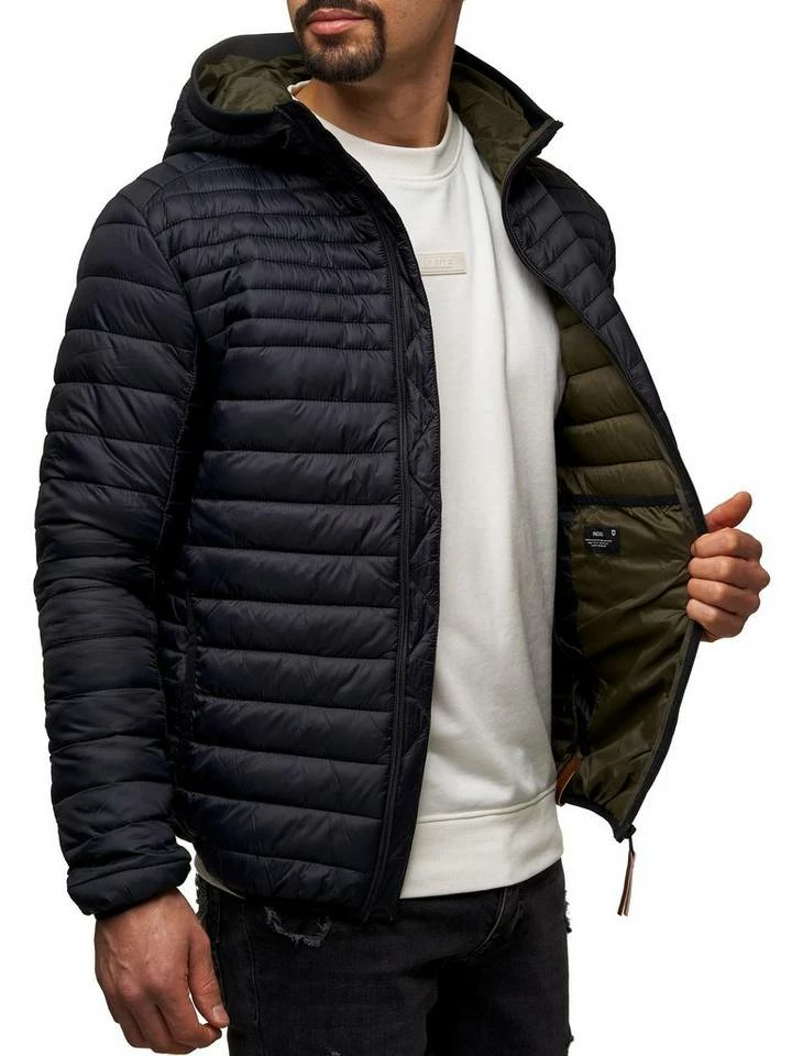 Blitzangebot 🥰 Indicode Steppjacke »Bowers« Black, Orangeade, Army, Dk Grey ✨ 5 Blitzangebot 🥰 Indicode Steppjacke »Bowers« Black, Orangeade, Army, Dk Grey ✨ – Bild 5