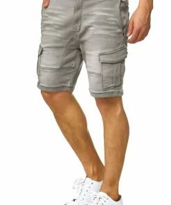 Auslauf 👍 Indicode 👖 Jeansshorts »Chandos« Blue Wash, Lt Grey, Black, Dark Blue 👏 -Indicode Verkaufsladen 6cba8597 70cc 5027 8295 12d1c714a50c