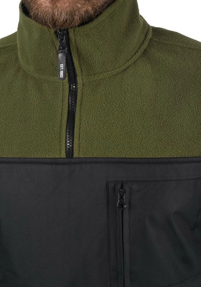 Blitzangebot 😉 Indicode Fleecejacke »Boggy« Navy (400), Army (600), Black (999) ✔️ 4 Blitzangebot 😉 Indicode Fleecejacke »Boggy« Navy (400), Army (600), Black (999) ✔️ – Bild 4