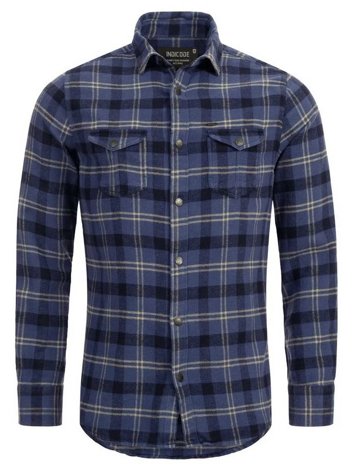 Großhandel 🛒 Indicode Langarmhemd »Newton« Navy, Navy Mix, Black 🥰 8 Großhandel 🛒 Indicode Langarmhemd »Newton« Navy, Navy Mix, Black 🥰 – Bild 8