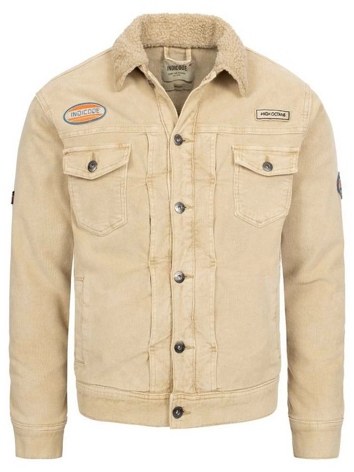 Auslauf 🎁 Indicode Cordjacke »Beard« Raven, Cornstalk, Black 🔥 7 Auslauf 🎁 Indicode Cordjacke »Beard« Raven, Cornstalk, Black 🔥 – Bild 7