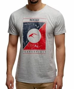 Top 10 😀 Indicode T-Shirt »Bo« Quiet Wave, Lt Grey Mix, Bordeaux Mix, Army 🔥 -Indicode Verkaufsladen 73c86840 e5fc 50b0 99e2 51a7eb88867b