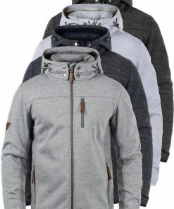 Billig 🎁 Indicode Softshelljacke »Grosvenor« Charcoal Mix (915), Grey Mix (914), Navy (400) 😀 -Indicode Verkaufsladen 79382a04 b249 56f9 8e36 6176029e5045