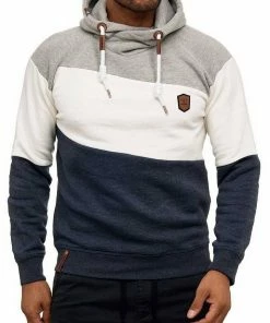 Bester Verkauf 💯 Indicode Sweatshirt »PESSAC« Darkolive, Black, Lt Grey Mix, Navy 🔔 -Indicode Verkaufsladen 7a6794e8 621f 59ea a360 3600e36e86b6