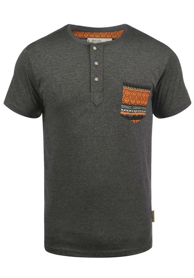 Billig 😉 Indicode Rundhalsshirt »Art« Kurzarmshirt mit Brusttasche Camelian (139), Light Grey Mix (913), Sky Way (403), Wine (227) 🔥 12 Billig 😉 Indicode Rundhalsshirt »Art« Kurzarmshirt mit Brusttasche Camelian (139), Light Grey Mix (913), Sky Way (403), Wine (227) 🔥 – Bild 12