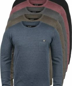 Budget 😉 Indicode Strickpullover »Demarcus« Strickpulli mit Brusttasche Grey Mix (914), Black (999), Light Grey Mix (913) ✔️ -Indicode Verkaufsladen 7dec7718 cba2 5d59 a8c0 0a931d4f88d2