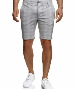 Großhandel 👍 Indicode Chinoshorts »Aalborg« Sky Way, Navy, Ecru Mix, Black ✨ -Indicode Verkaufsladen 81710d58 9343 5ce0 b357 5075b605771a