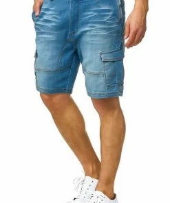 Auslauf 👍 Indicode 👖 Jeansshorts »Chandos« Blue Wash, Lt Grey, Black, Dark Blue 👏 -Indicode Verkaufsladen 831187ae 7dac 5e29 8baa 037add850b6f