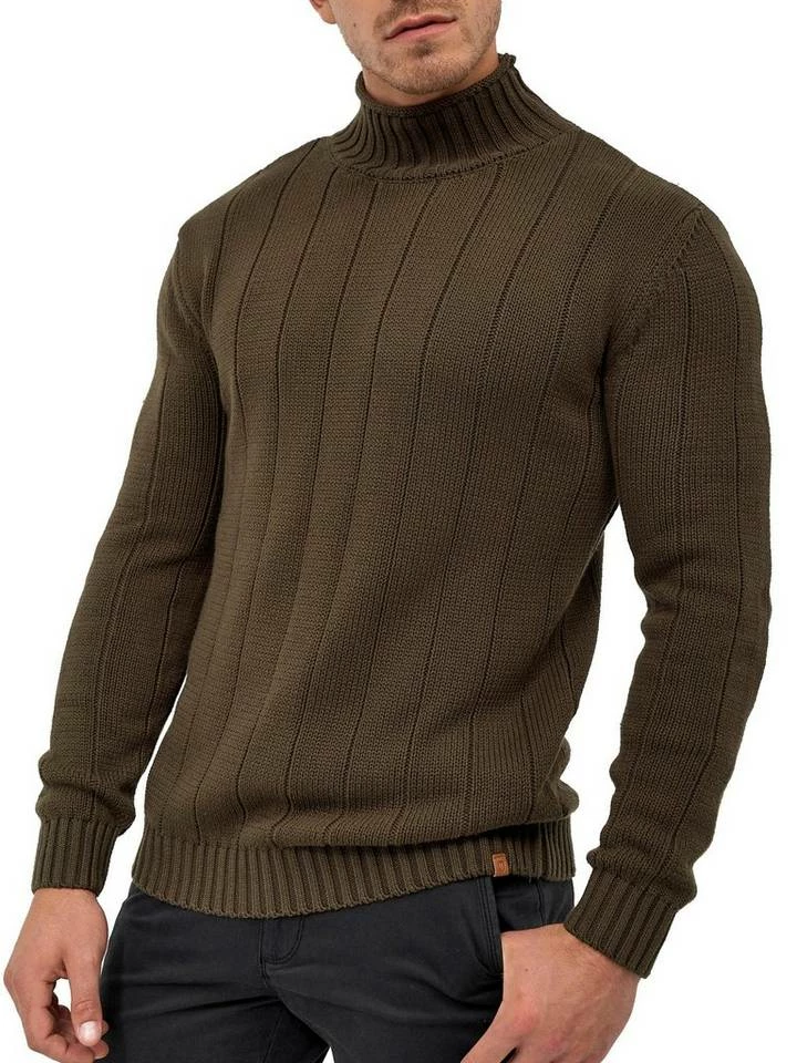 Neu ❤️ Indicode Rollkragenpullover »Aspen« Army, Navy, Black 🛒 14 Neu ❤️ Indicode Rollkragenpullover »Aspen« Army, Navy, Black 🛒 – Bild 14