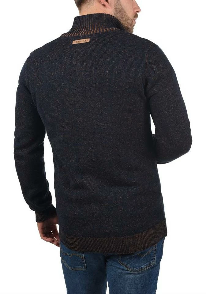 Blitzangebot 😀 Indicode Strickjacke »Andy« Cardigan mit Stehkragen Black (999), Wine (227), Dark Brown (020), Cumnin (014) 👍 4 Blitzangebot 😀 Indicode Strickjacke »Andy« Cardigan mit Stehkragen Black (999), Wine (227), Dark Brown (020), Cumnin (014) 👍 – Bild 4