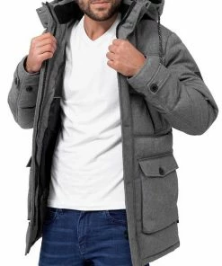 Angebote 😉 Indicode Parka »Tuscon« Army Mix, Charcoal Mix, Grey Mix, Navy Mix ⌛ -Indicode Verkaufsladen 8c36a028 f03d 55c3 b92b 361b6d4d0d48