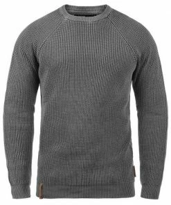 Blitzangebot ⌛ Indicode Strickpullover »Rockford« Strickpulli in Waffelstrick-Optik Dark Olive (644), Dark Brown (020), Iron (920), Black (999) 🌟 -Indicode Verkaufsladen 9192e313 f140 529c 9f28 72a3d86ab6f9