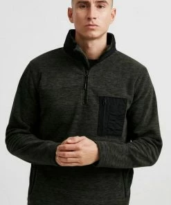 Bestpreis 🛒 Indicode Troyer »55496MM« Fleece-Troyer mit Brusttasche Army (600), Black (999), Navy Mix (420) 🌟 -Indicode Verkaufsladen 94382462 71cc 59b6 bf5a 701e108c1e3b