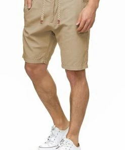 Budget 🔔 Indicode Chinoshorts »Bowmanville« Cornstalk, Lt Grey, Iron, Navy 🎉 -Indicode Verkaufsladen 945bc75f 020d 57bd a43a d3c405d653de