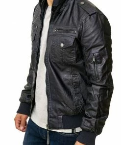 Rabatt 🔔 Indicode Lederjacke »Pawel« Beige, Navy, Black, Grey ✔️ 43 Rabatt 🔔 Indicode Lederjacke »Pawel« Beige, Navy, Black, Grey ✔️ -Indicode Verkaufsladen 9dba4596 cef0 5241 b806 ff844904f80f