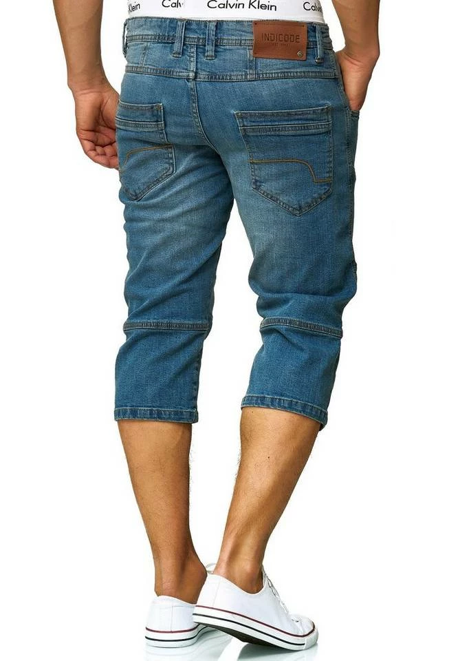 Brandneu ❤️ Indicode Cargoshorts »Fortune« Lt Grey, Medium Indigo, Blue Wash, Black 🎉 2 Brandneu ❤️ Indicode Cargoshorts »Fortune« Lt Grey, Medium Indigo, Blue Wash, Black 🎉 – Bild 2