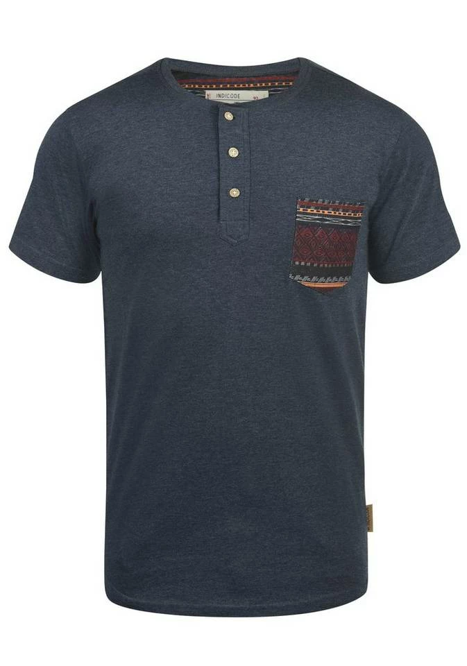 Billig 😉 Indicode Rundhalsshirt »Art« Kurzarmshirt mit Brusttasche Camelian (139), Light Grey Mix (913), Sky Way (403), Wine (227) 🔥 11 Billig 😉 Indicode Rundhalsshirt »Art« Kurzarmshirt mit Brusttasche Camelian (139), Light Grey Mix (913), Sky Way (403), Wine (227) 🔥 – Bild 11