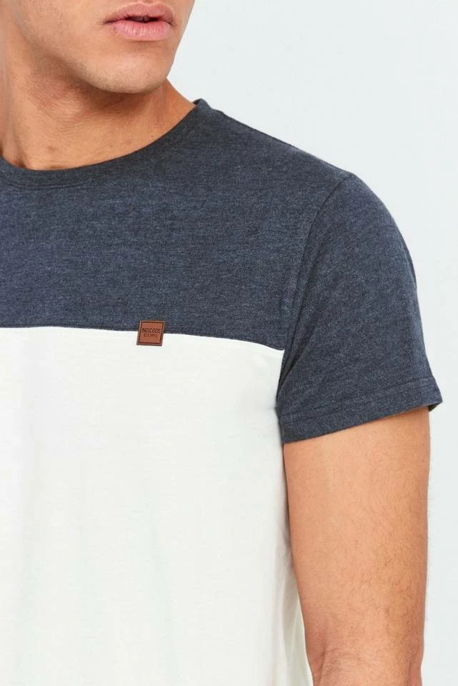 Bester Verkauf ❤️ Indicode T-Shirt »Remmond« T-Shirt im Colorblock-Look Rootbeer (090), Navy (400), Marshmellow (091), Light Grey Mix (913) 😉 4 Bester Verkauf ❤️ Indicode T-Shirt »Remmond« T-Shirt im Colorblock-Look Rootbeer (090), Navy (400), Marshmellow (091), Light Grey Mix (913) 😉 – Bild 4