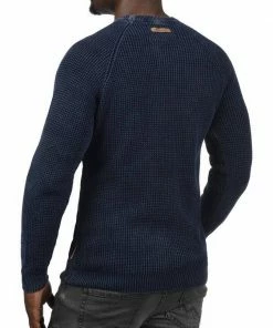 Blitzangebot ⌛ Indicode Strickpullover »Rockford« Strickpulli in Waffelstrick-Optik Dark Olive (644), Dark Brown (020), Iron (920), Black (999) 🌟 -Indicode Verkaufsladen a20a2983 87ee 549d a4bb ed39f0bab17c