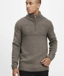 Blitzangebot 😉 Indicode Troyer »Oslo« Strickpulli mit Stehkragen Black (999), Charcoal Mix (915), Navy (400), Pewter 902 💯 -Indicode Verkaufsladen a2ce6980 5b8e 541b 8b7d 49074bafd333