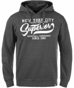 Brandneu 💯 Indicode Hoodie »Galileri« Kapuzensweatshirt Black (999), Navy (400), Grey Mix (914) 🧨