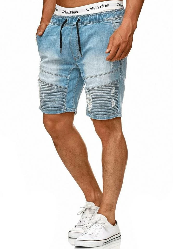 Brandneu 👏 Indicode 👖 Jeansshorts »Ernest« Black, Dark Blue, Offwhite, Lt Grey ⭐ 2 Brandneu 👏 Indicode 👖 Jeansshorts »Ernest« Black, Dark Blue, Offwhite, Lt Grey ⭐ – Bild 2