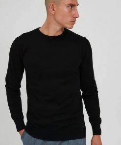 Blitzangebot 🛒 Indicode Rundhalspullover »Badan 35542MM« Herren Feinstrickpullover Navy (400), Black (999), Grey Mix (914), Charcoal Mix (915) 🔥 -Indicode Verkaufsladen adcd0adf 54b2 5b5e a3ef 24fbcf4bc910
