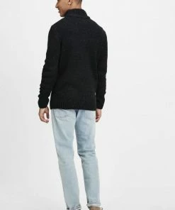 Blitzangebot 😉 Indicode Troyer »Oslo« Strickpulli mit Stehkragen Black (999), Charcoal Mix (915), Navy (400), Pewter 902 💯 -Indicode Verkaufsladen b3983f0f 6eb7 56f9 aee1 33ba8980c3be