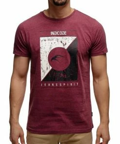 Top 10 😀 Indicode T-Shirt »Bo« Quiet Wave, Lt Grey Mix, Bordeaux Mix, Army 🔥 -Indicode Verkaufsladen b424046c fe92 5ce2 9387 7d27eb895b18
