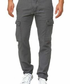 Aktion 🎉 Indicode Leinenhose »Leonardo« Lt Grey, Navy, Cornstalk, Fog 🔥 -Indicode Verkaufsladen b7e1be7f 9985 5ea8 a384 94bea8e14736