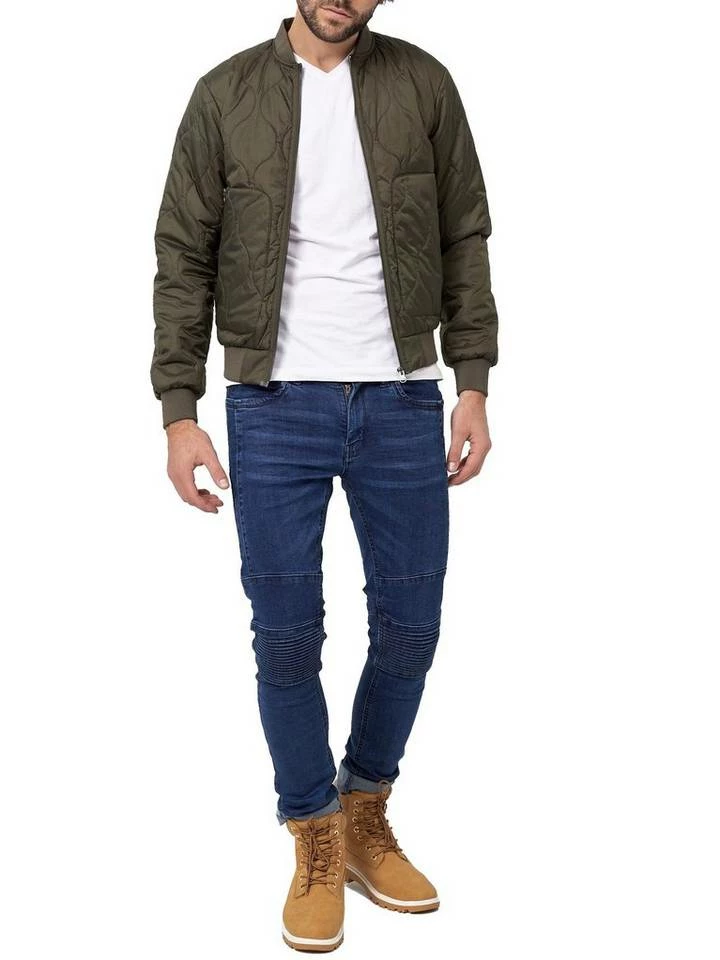 Billig ✔️ Indicode Bomberjacke »Hickman« Army, Black, Navy, Raven 🌟 2 Billig ✔️ Indicode Bomberjacke »Hickman« Army, Black, Navy, Raven 🌟 – Bild 2