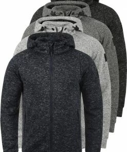 Budget 💯 Indicode Kapuzensweatjacke »Chillingworth« Charcoal Mix (915), Navy (400), Light Grey Mix (913), Grey Mix (914) 😀 -Indicode Verkaufsladen b8408f19 e126 5211 8927 5442281636c3