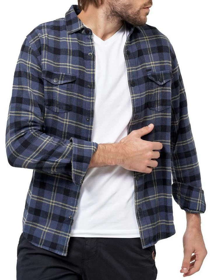 Großhandel 🛒 Indicode Langarmhemd »Newton« Navy, Navy Mix, Black 🥰 2 Großhandel 🛒 Indicode Langarmhemd »Newton« Navy, Navy Mix, Black 🥰 – Bild 2