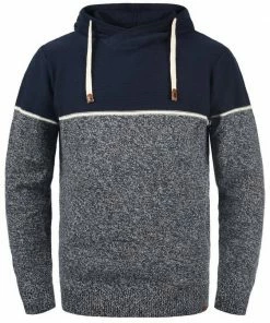 Auslauf 🎁 Indicode Kapuzenpullover »Lynde« Strickpulli aus Feinstrick Bordeaux (201), Light Grey (901), Black (999), Navy (400) 💯 -Indicode Verkaufsladen bdfe8ab6 fbea 52ab 84ec 01b2f447e9a0