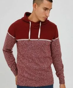 Auslauf 🎁 Indicode Kapuzenpullover »Lynde« Strickpulli aus Feinstrick Bordeaux (201), Light Grey (901), Black (999), Navy (400) 💯 -Indicode Verkaufsladen c0a81f9a 0cab 5264 a5d9 db68a58bee03