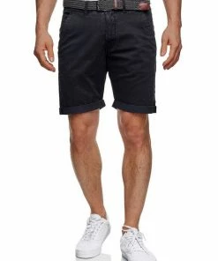 Aktion ✔️ Indicode Chinoshorts »Estrada« Pewter, Black, Army, Navy ✔️