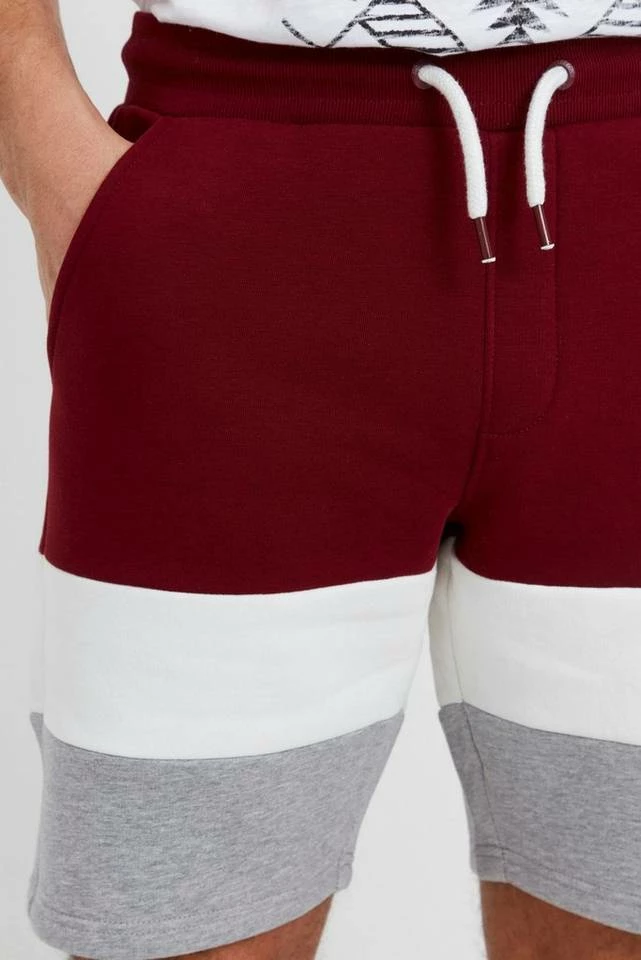Auslauf ⭐ Indicode Sweatshorts »Caul« Sweatshorts mit Colorblock Optik Bordeaux (201), Black (999), Army (600), Navy (400) 🎁 3 Auslauf ⭐ Indicode Sweatshorts »Caul« Sweatshorts mit Colorblock Optik Bordeaux (201), Black (999), Army (600), Navy (400) 🎁 – Bild 3