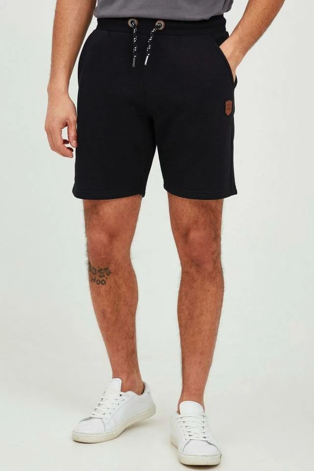 Auslauf 🥰 Indicode Sweatshorts »Kultop« Sweatshorts mit Lederapplikationen Army (600), Navy (400), Black (999), Grey Mix (914) 👏 13 Auslauf 🥰 Indicode Sweatshorts »Kultop« Sweatshorts mit Lederapplikationen Army (600), Navy (400), Black (999), Grey Mix (914) 👏 – Bild 13