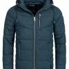 Schlussverkauf 🔔 Indicode Winterjacke »Circus« Navy, Army, Dk Grey, Black 💯