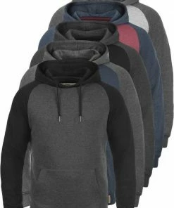 Coupon ⭐ Indicode Hoodie »Elliot« Kapuzensweatshirt im ⚾ Baseball-Look Black - Charcoal (9992), Charcoal Mix (915), Charcoal - Black (9994), Charcoal - Wine (9993) 🥰 -Indicode Verkaufsladen d3d1fdc2 ad73 53f5 86ec 90b1a4ba336f