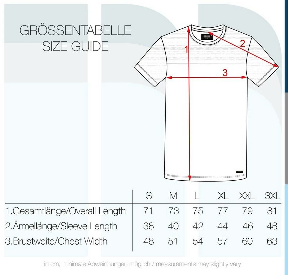 Budget ✔️ Indicode T-Shirt »Rosto« T-Shirt im Colorblock-Look Pewter 902, Navy (400), Off-White (002) 🎉 7 Budget ✔️ Indicode T-Shirt »Rosto« T-Shirt im Colorblock-Look Pewter 902, Navy (400), Off-White (002) 🎉 – Bild 7