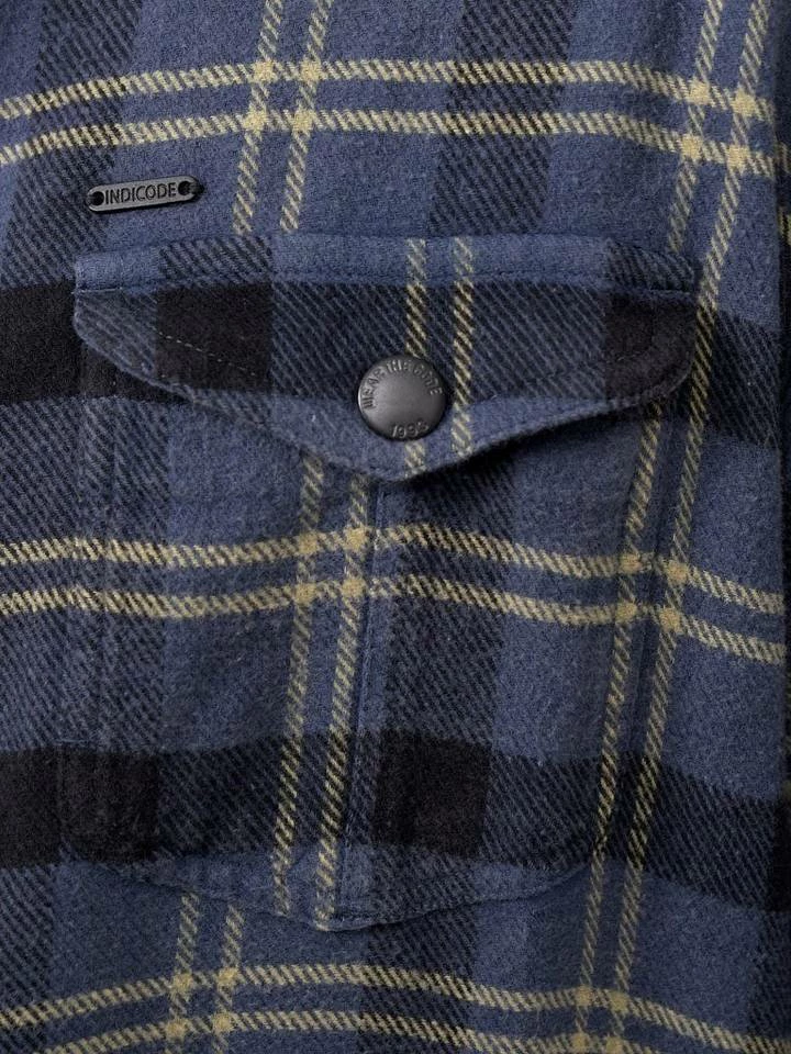Großhandel 🛒 Indicode Langarmhemd »Newton« Navy, Navy Mix, Black 🥰 4 Großhandel 🛒 Indicode Langarmhemd »Newton« Navy, Navy Mix, Black 🥰 – Bild 4