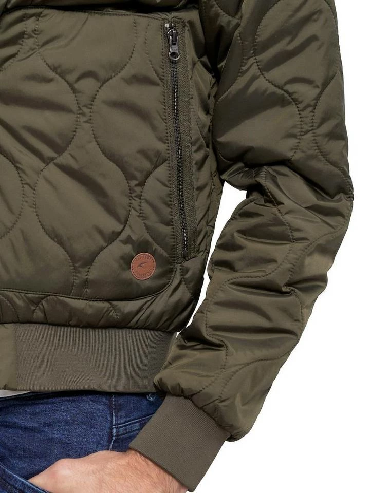 Billig ✔️ Indicode Bomberjacke »Hickman« Army, Black, Navy, Raven 🌟 3 Billig ✔️ Indicode Bomberjacke »Hickman« Army, Black, Navy, Raven 🌟 – Bild 3