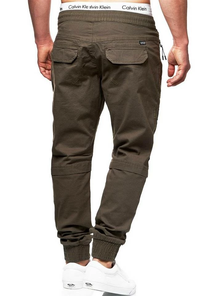Neu 🎉 Indicode Cargohose »Dennis« Cub, Army, Pewter, Black ⭐ 4 Neu 🎉 Indicode Cargohose »Dennis« Cub, Army, Pewter, Black ⭐ – Bild 4